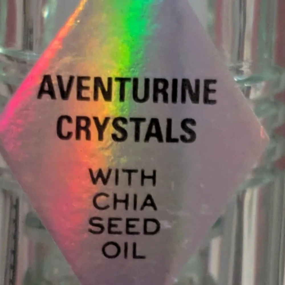 Lip Oil - Aventurine Crystal Aura Lip Oil By Revolution - Clear Lip Oil - New